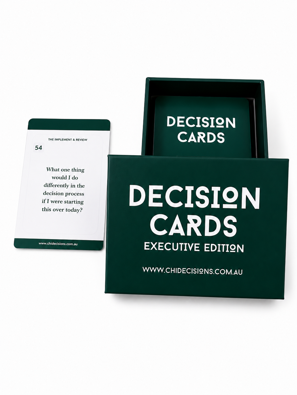 Decision Card Deck - Executive Edition by Chi Decisions